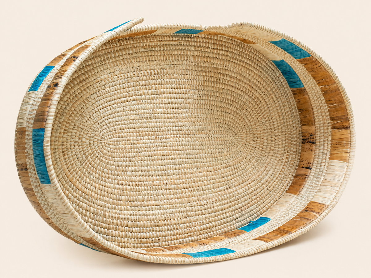 The Riviera — Banana Stalks Handwoven Pet Bed