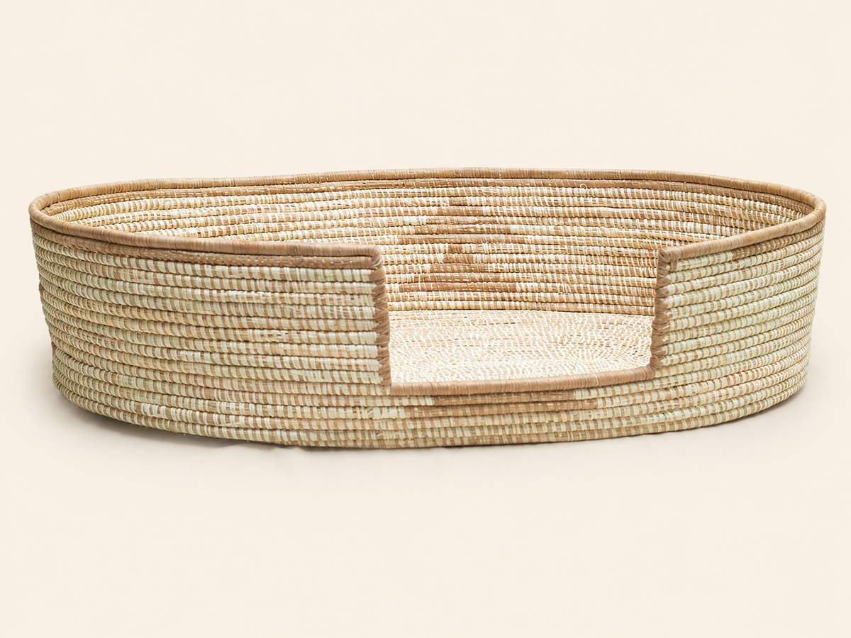 The Sandstone — Kwanzaa Handwoven Pet Bed
