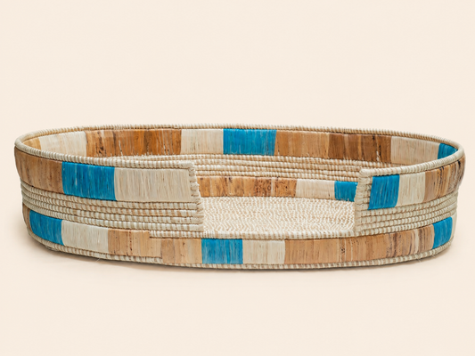 The Riviera — Banana Stalks Handwoven Pet Bed