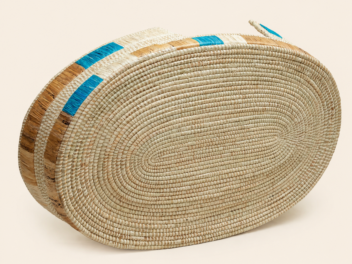 The Riviera — Banana Stalks Handwoven Pet Bed
