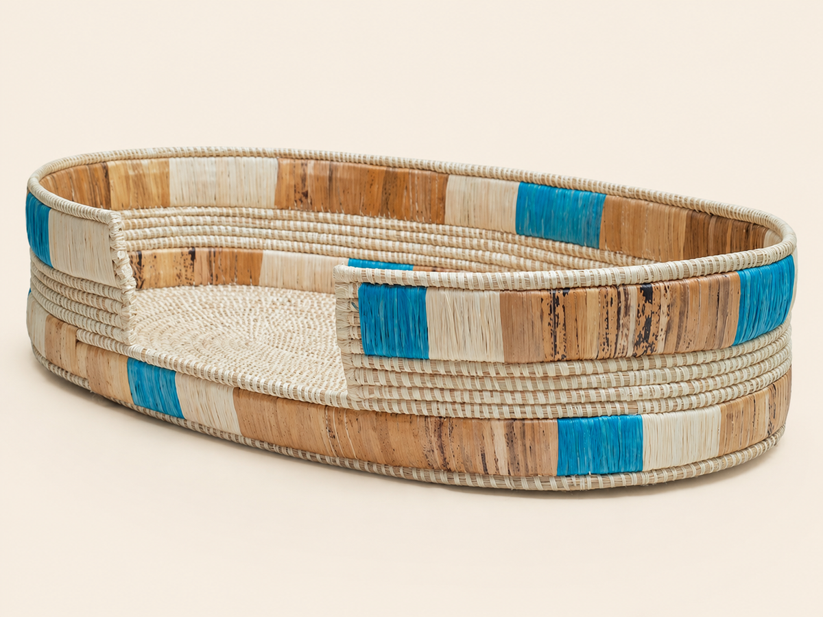 The Riviera — Banana Stalks Handwoven Pet Bed