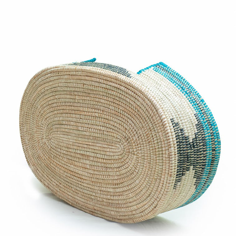 The Azure — Gombe Handwoven Pet Bed